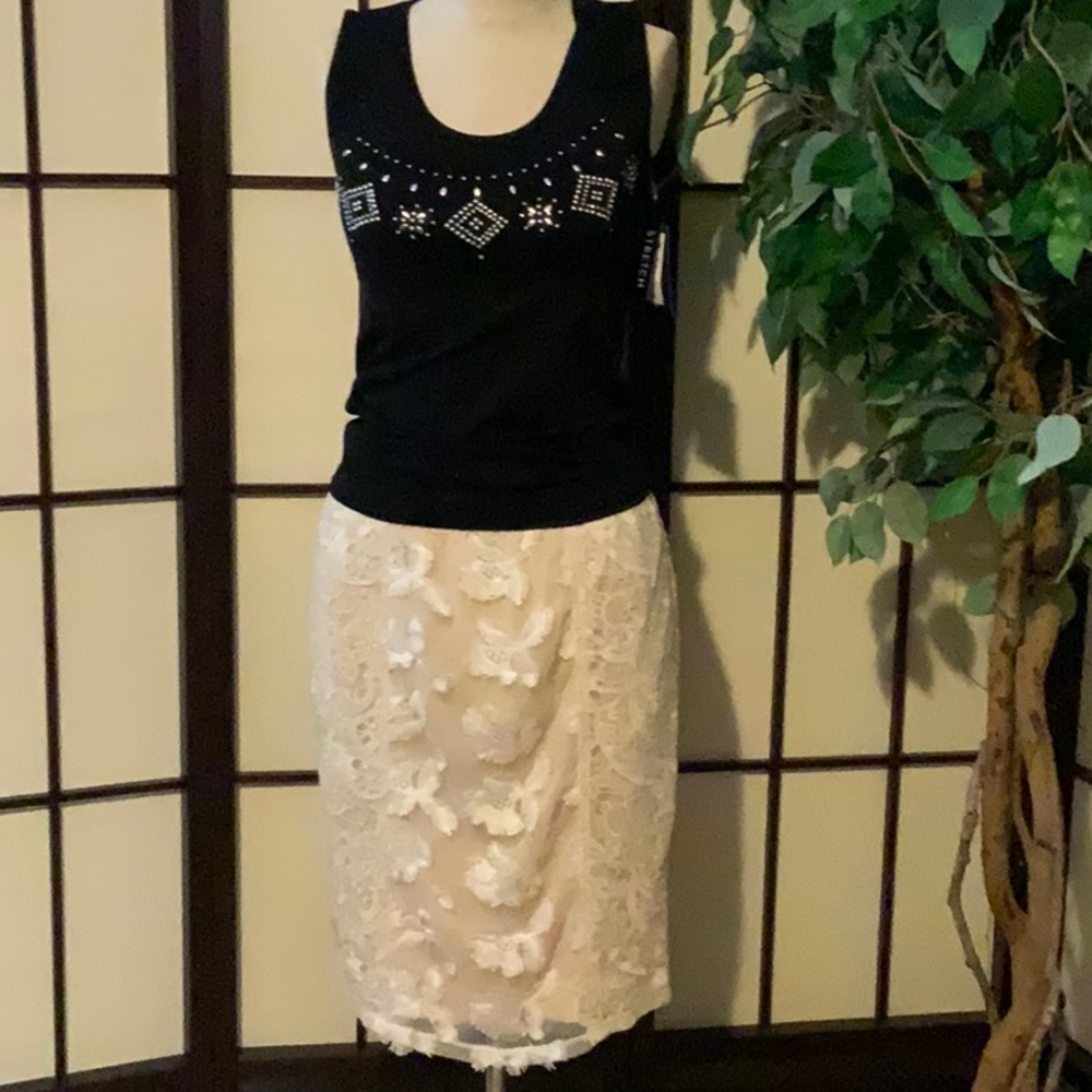 Adiva Lace skirt NEW/TAGS
